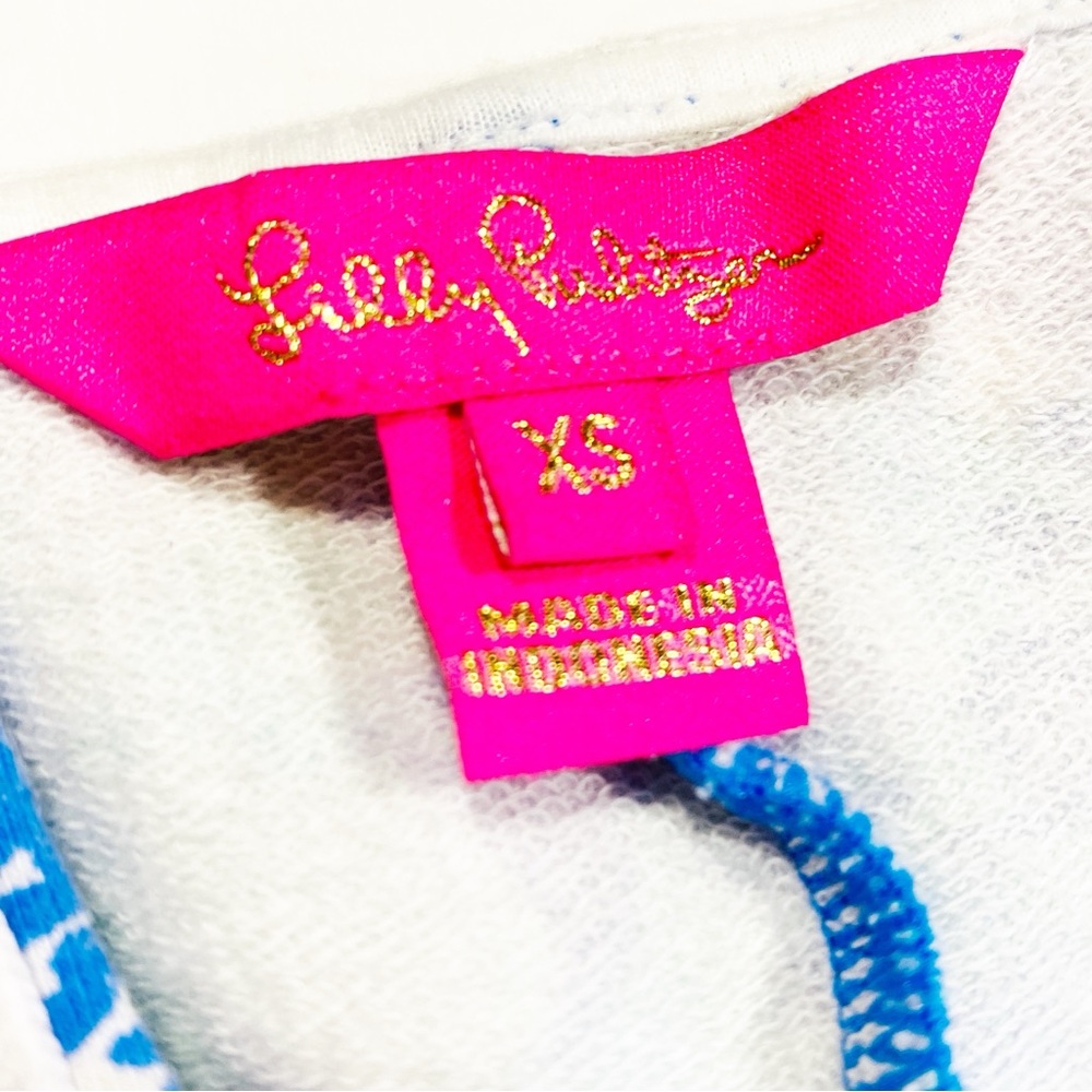 Lilly Pulitzer Harper Shift Dress Hey Hey Soleil $148 Size XS Extra Small - Picture 13 of 15